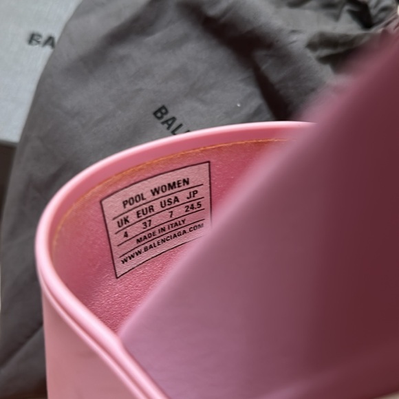 100% Authentic Balenciaga Pool Slides - Picture 6 of 9